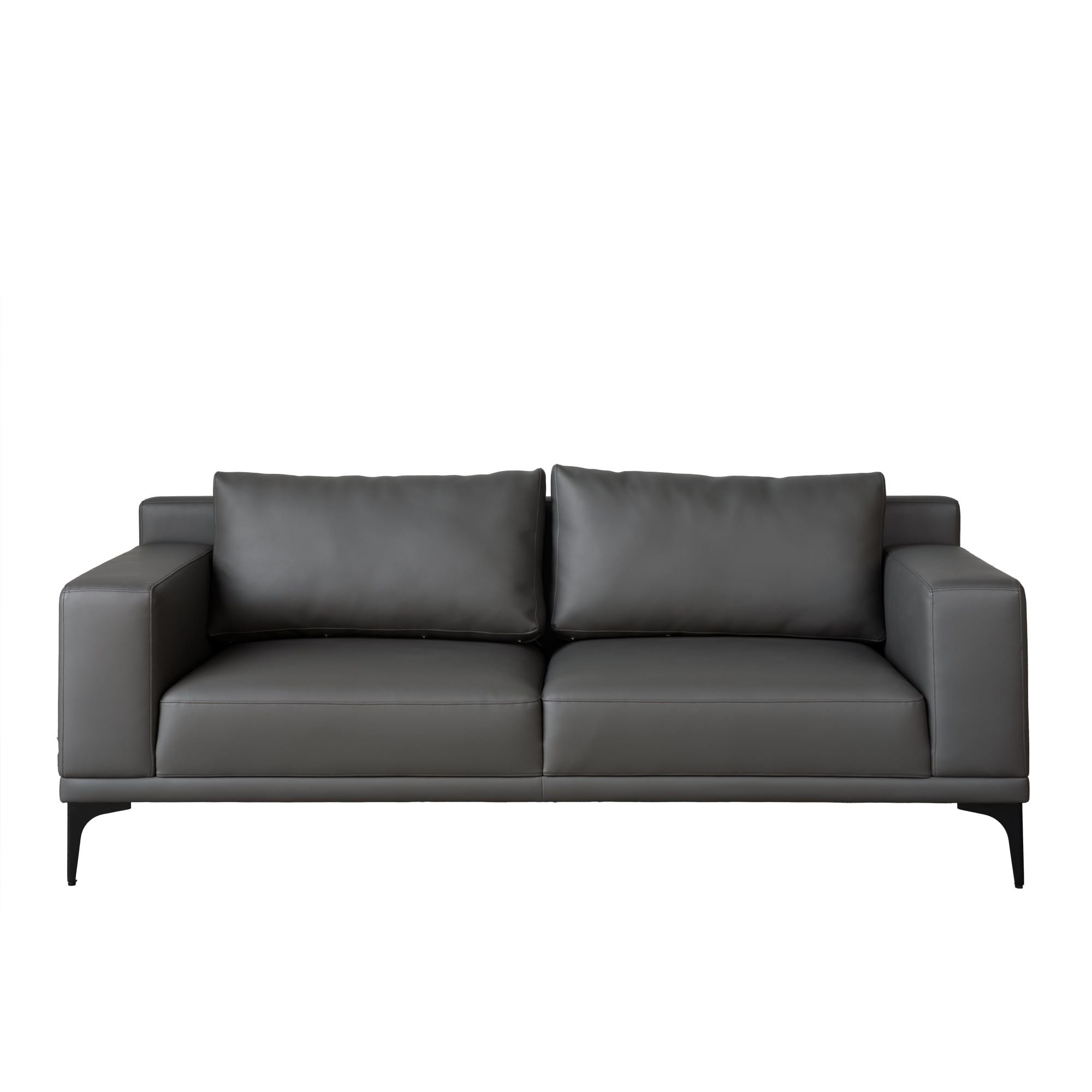  Ghế Sofa  Da Microfiber PU MOHO RIGA Dark Grey 