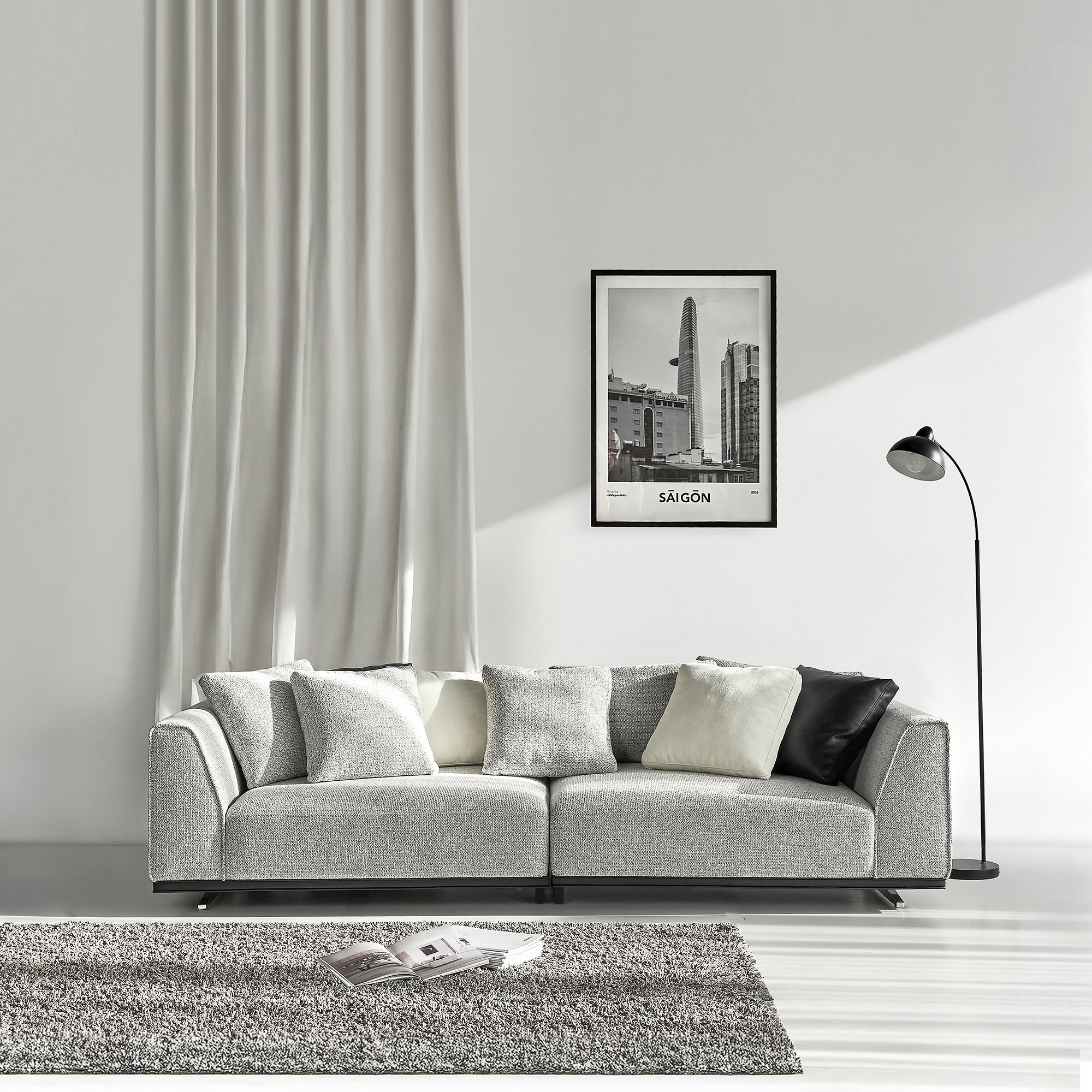  Ghế Sofa AURORA - MOHO Signature 