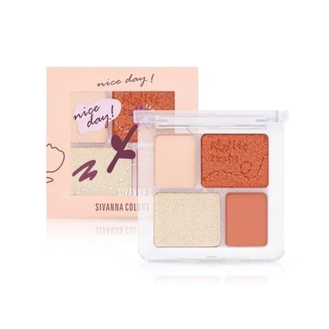 Phấn mắt Sivanna Pastoral Flavor Four Color Eyeshadow HF5094-03