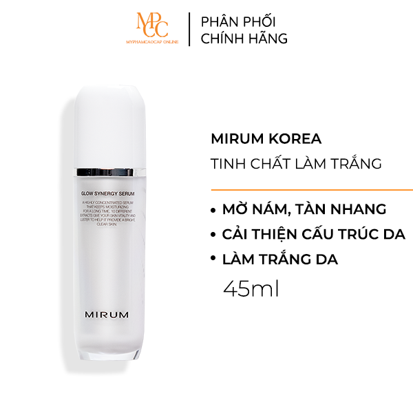 Tinh Chất Chuyên Sâu: Nám, Tàn Nhang & Làm Trắng Da Mirum 45ml – Mirum Glow Synergy Serum