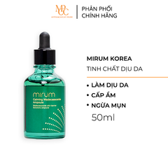 Tinh chất làm dịu, cấp ẩm, giảm mụn, giảm viêm Mirum 50ml – Mirum Calming Madecassoside Ampoule