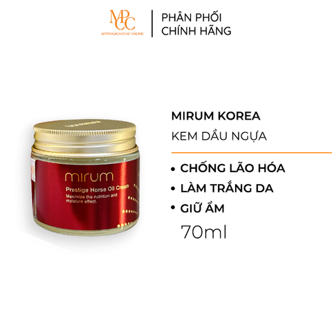 Kem Dầu Ngựa Chống Lão Hóa Mirum Prestige Horse Oil Cream 70ml