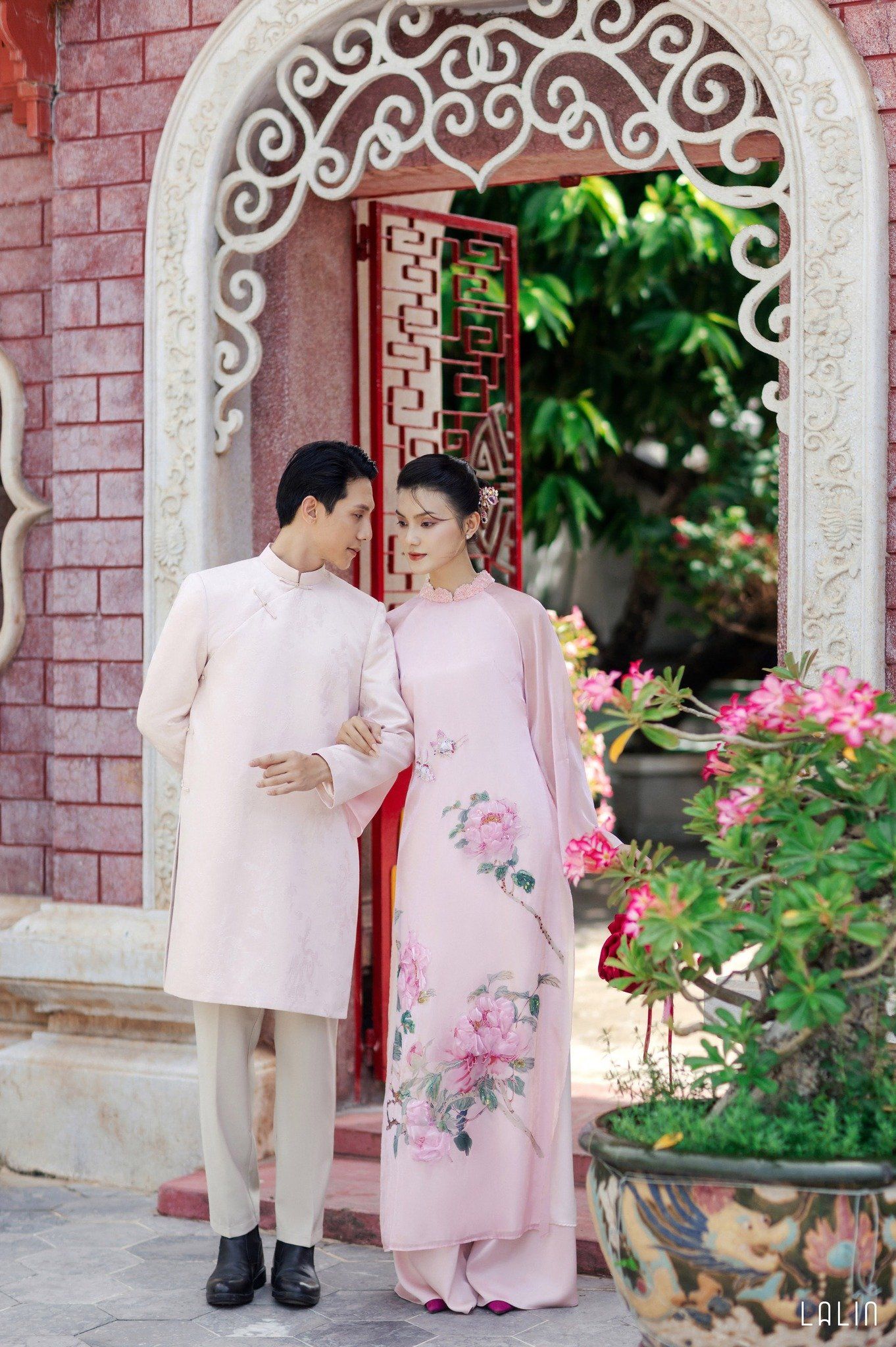 Áo Dài Nam Phụng Vân