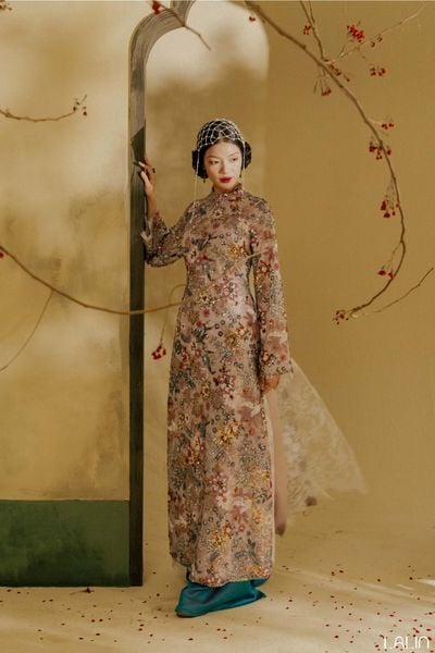  Áo Dài Kim Sa Tường Mặc 