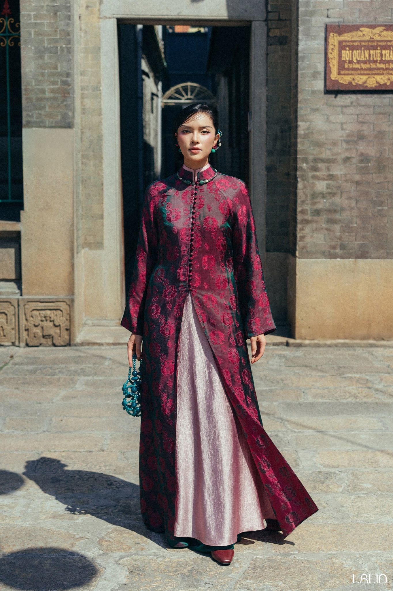 Áo Dài Tơ Tằm Thanh Ảnh