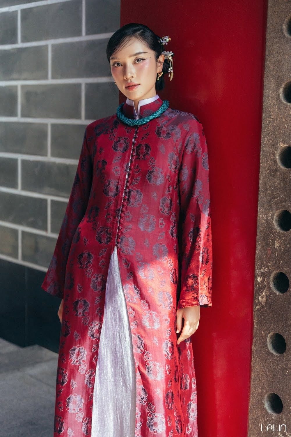 Áo Dài Tơ Tằm Xuân Ảnh