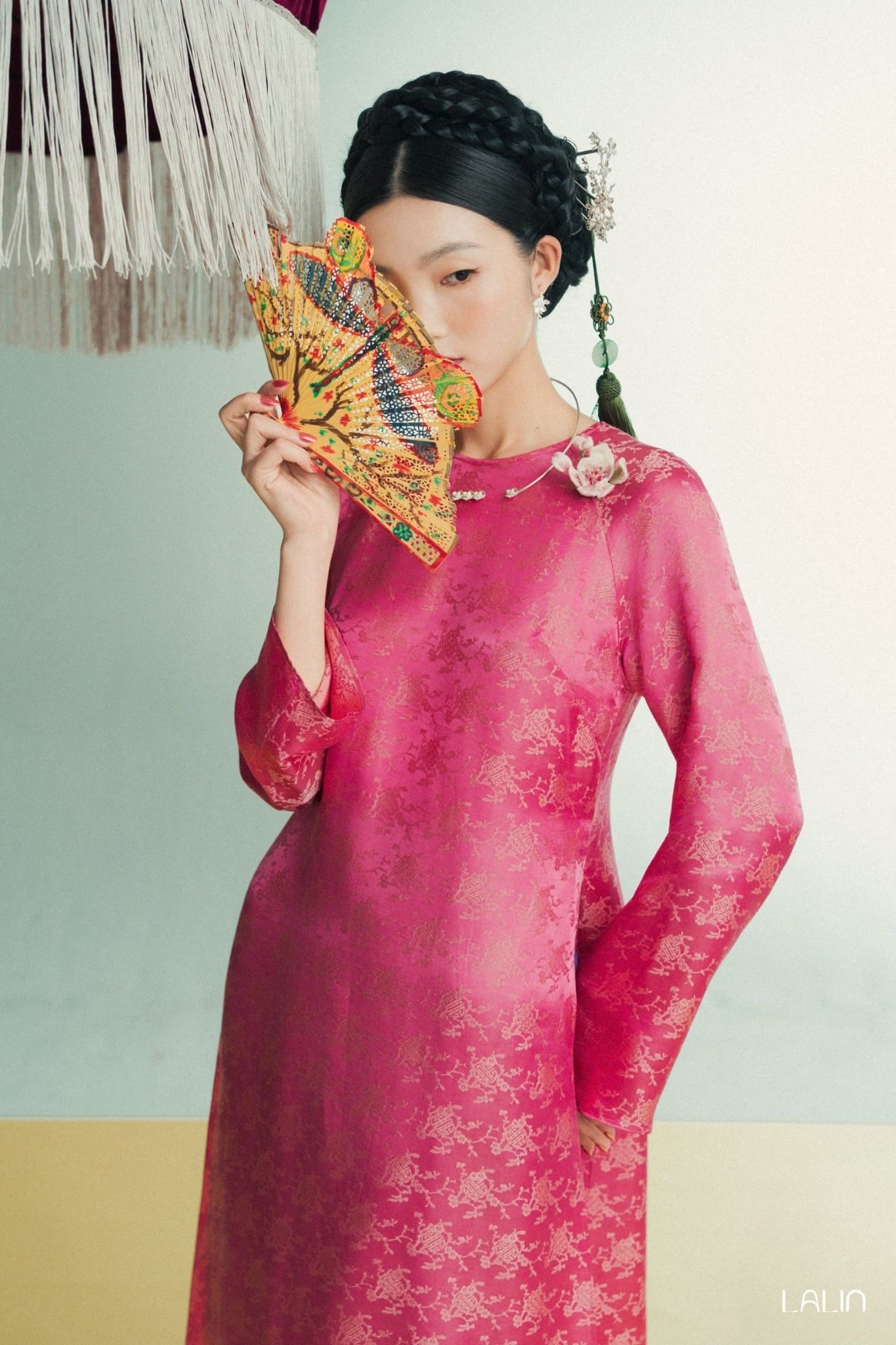 Áo Dài Tơ Tằm Mai Chu