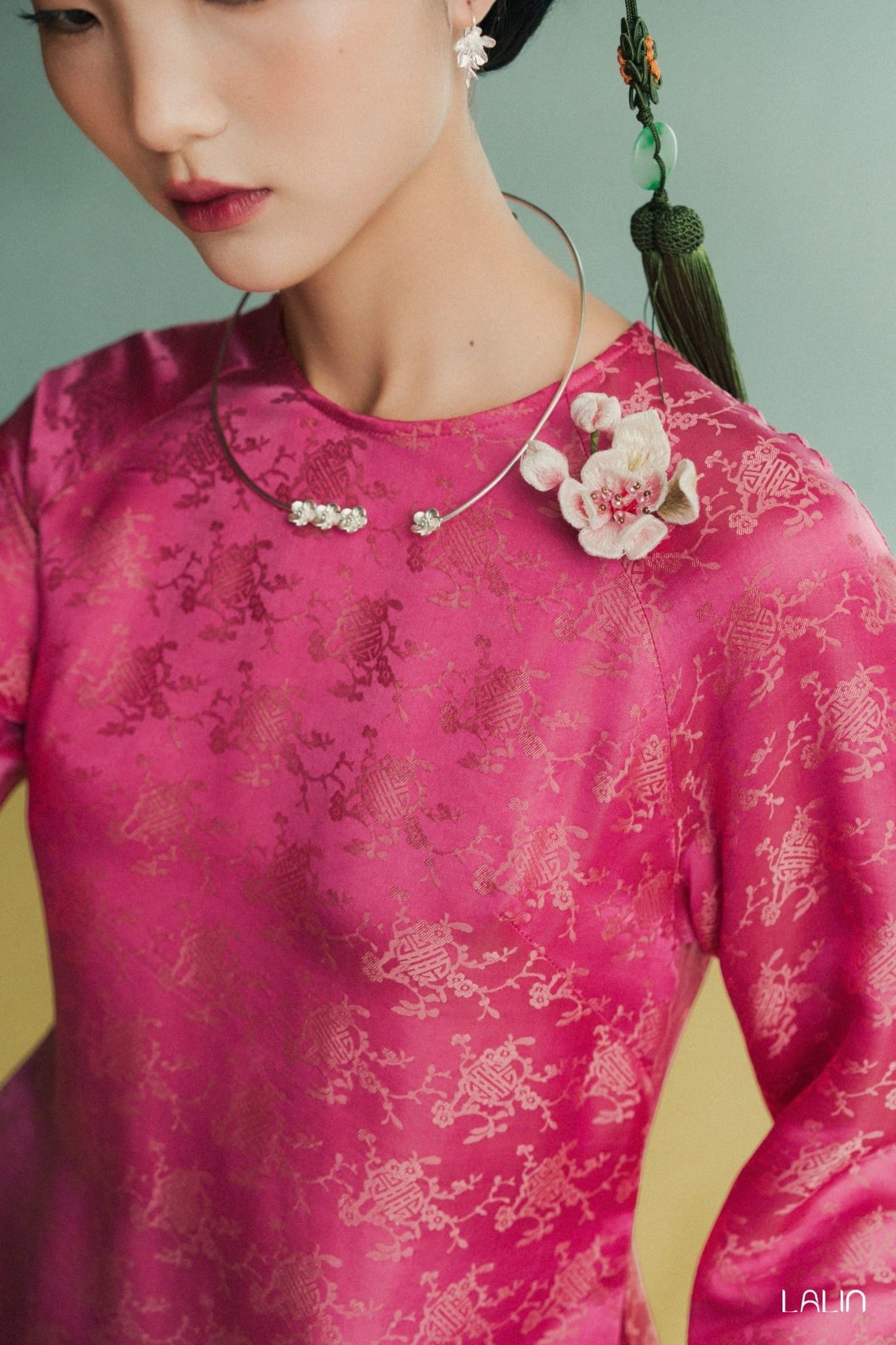 Áo Dài Tơ Tằm Mai Chu