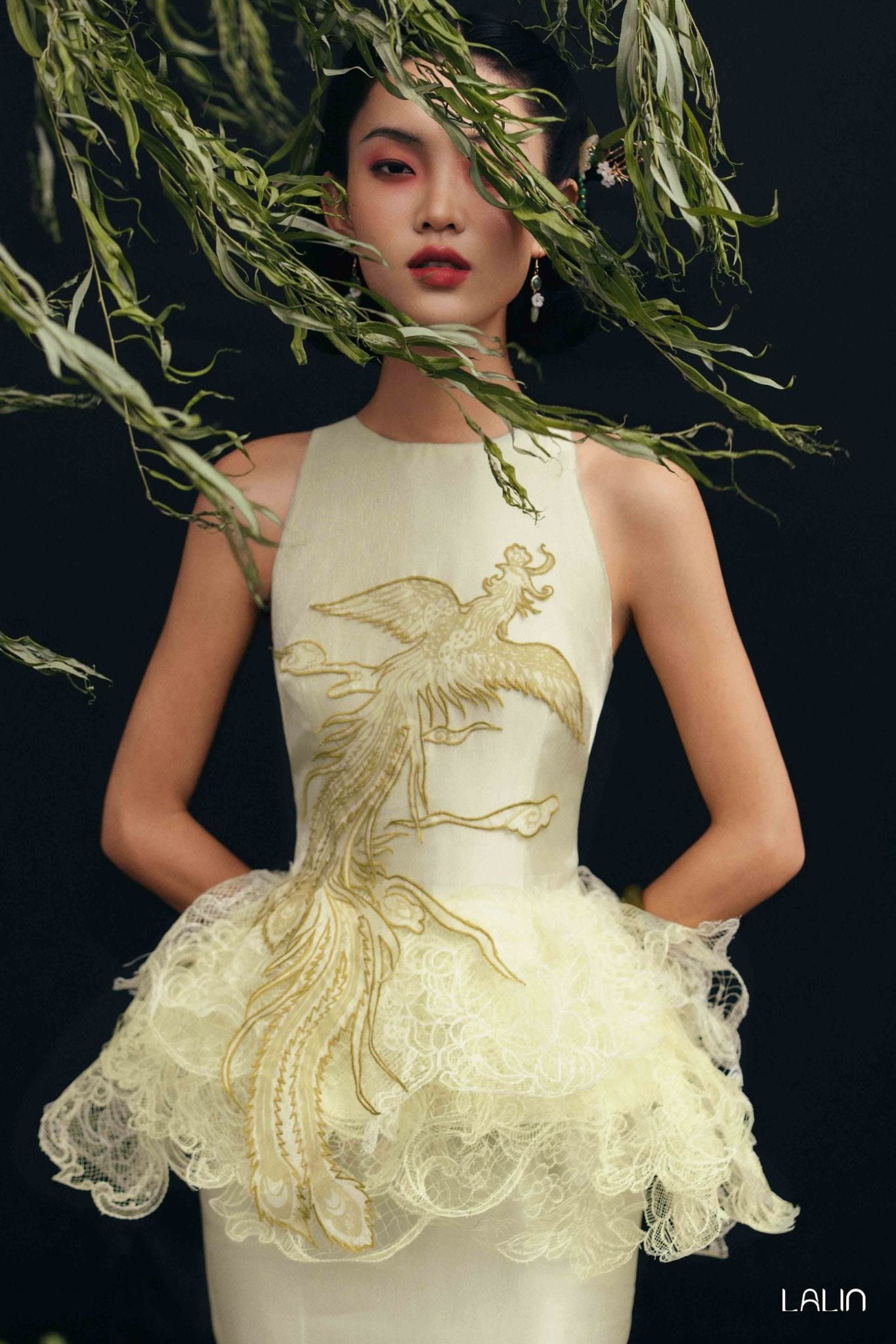 Đầm Tơ Đính Kết Giao Đình