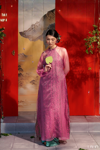  Áo Dài Tơ Mai Khuê 