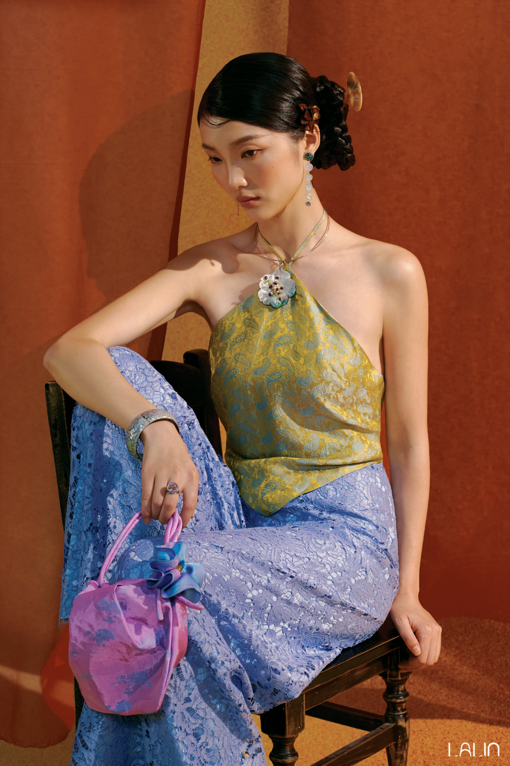 Áo Yếm Tơ Tằm Khuê Nhi