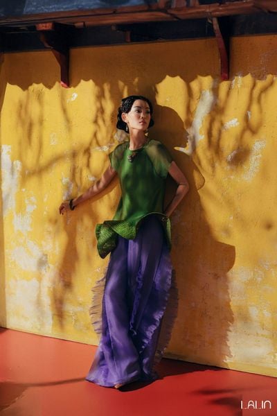  Áo Tơ Ngân Đình 