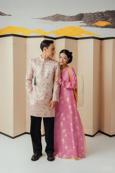  Áo Dài Nam Giao Vân 