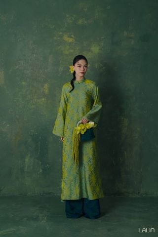 Áo Dài Tơ Tằm Diệp Thanh