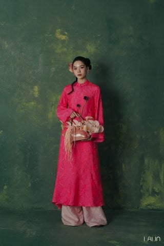 Áo Dài Tơ Tằm Diệp Đan