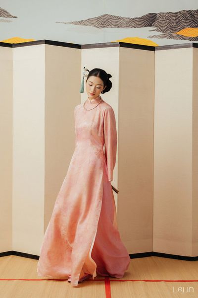  Áo Dài Tơ Tằm Tương Giao 