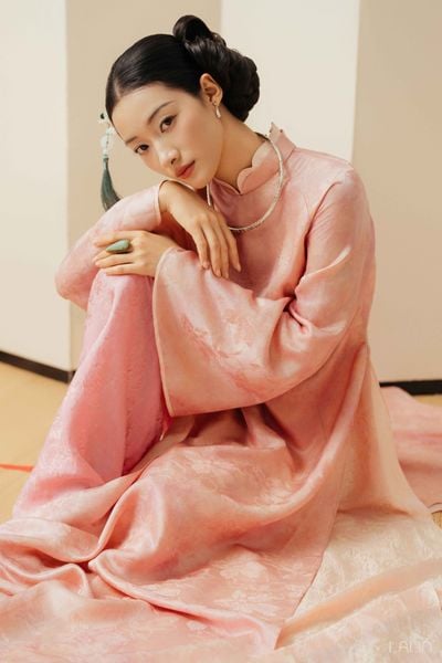  Áo Dài Tơ Tằm Tương Giao 