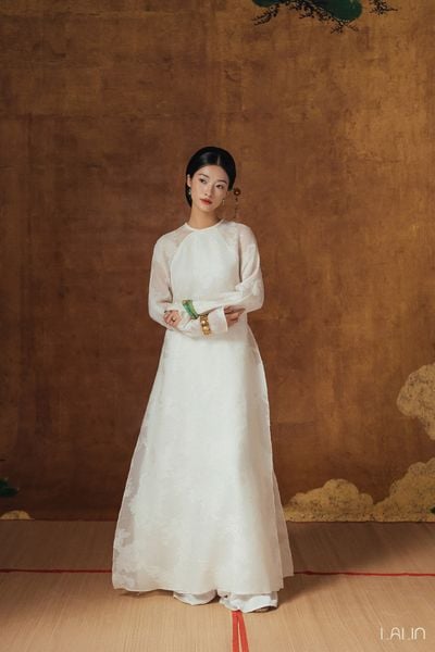  Áo Dài Tơ Tuyết Giao 