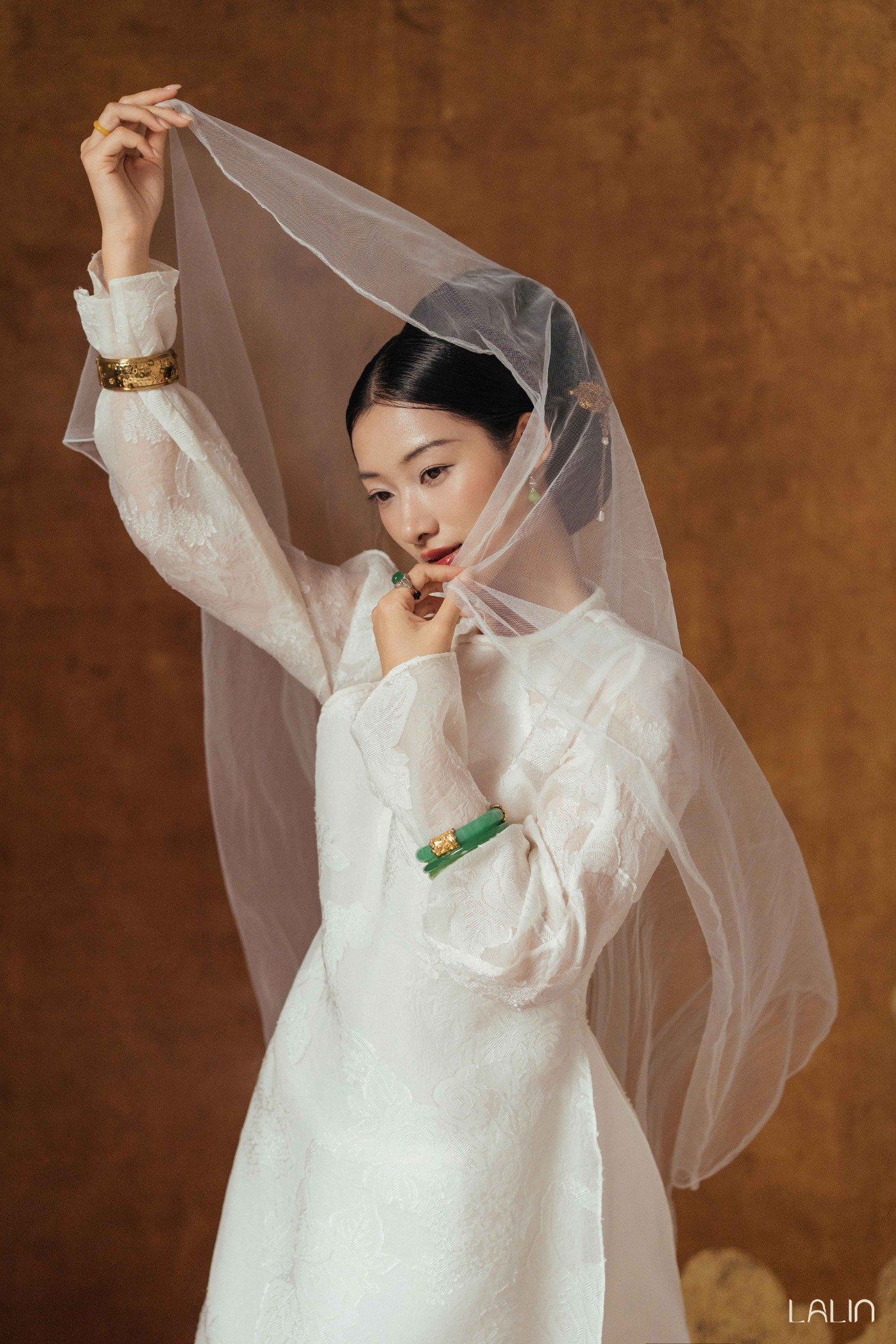 Áo Dài Tơ Tuyết Giao
