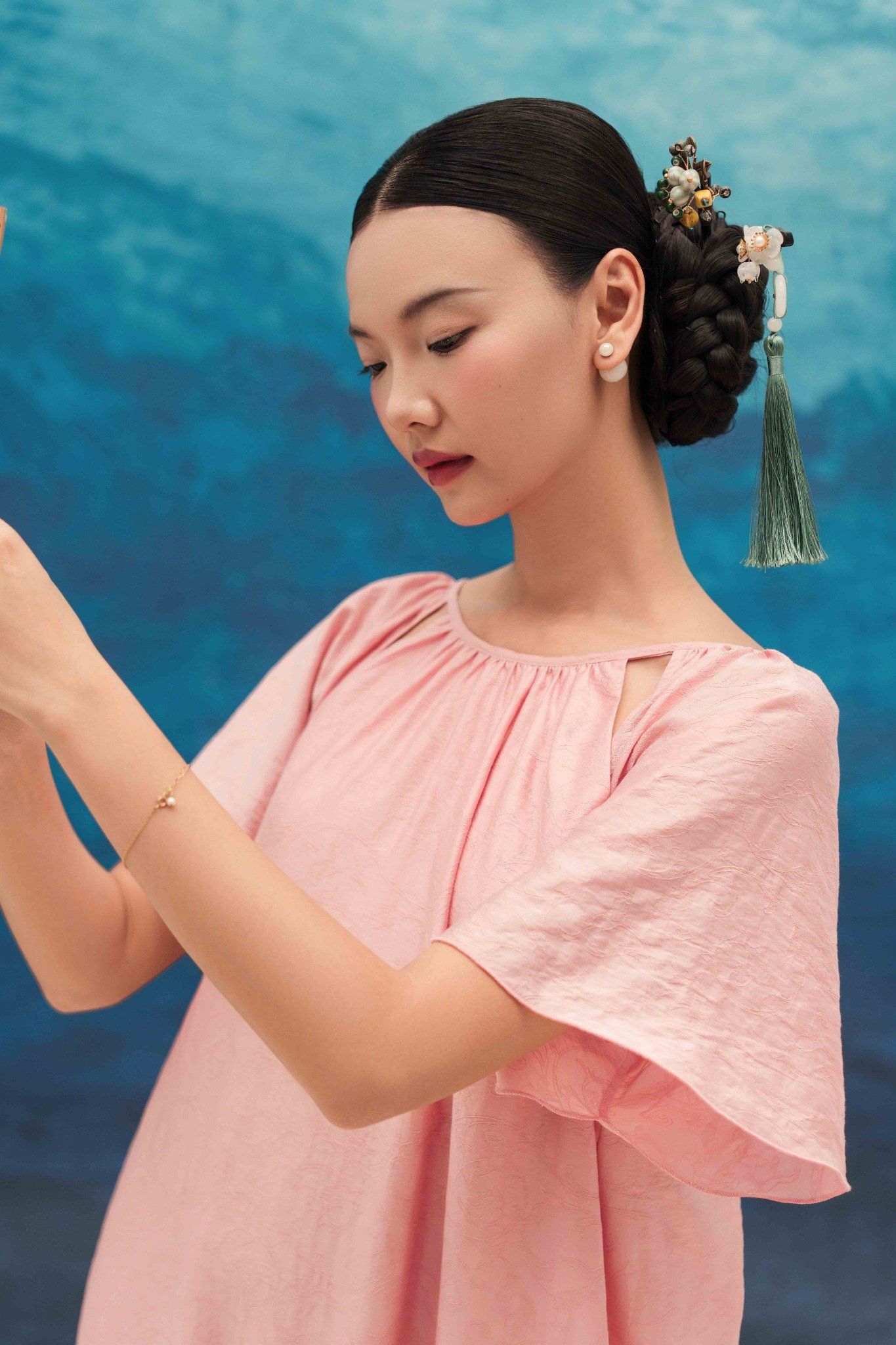 Đầm Tơ Đính Kết Liên Như