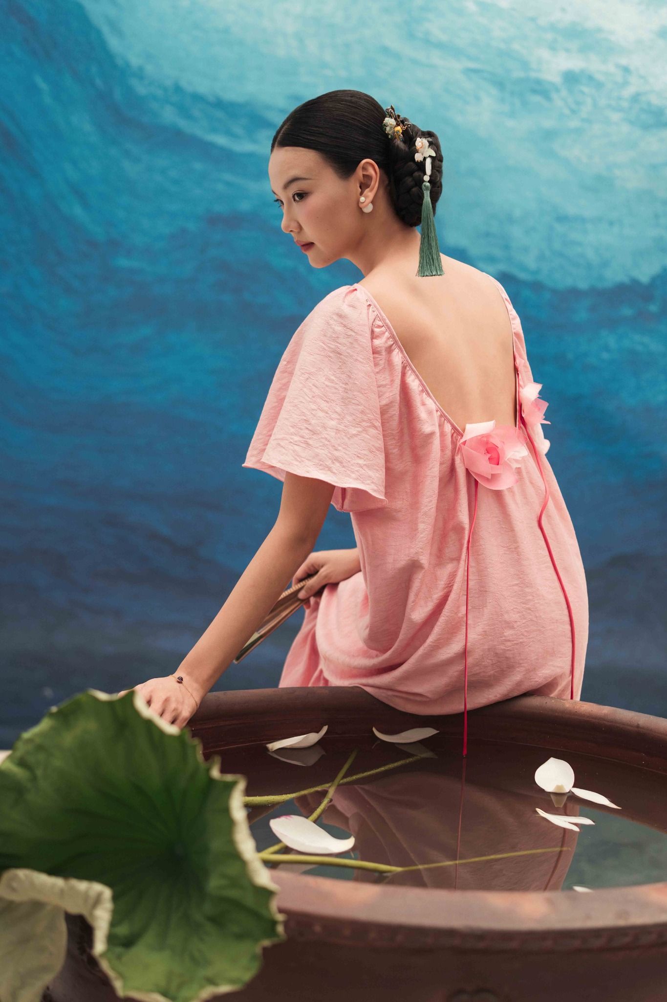 Đầm Tơ Đính Kết Liên Như