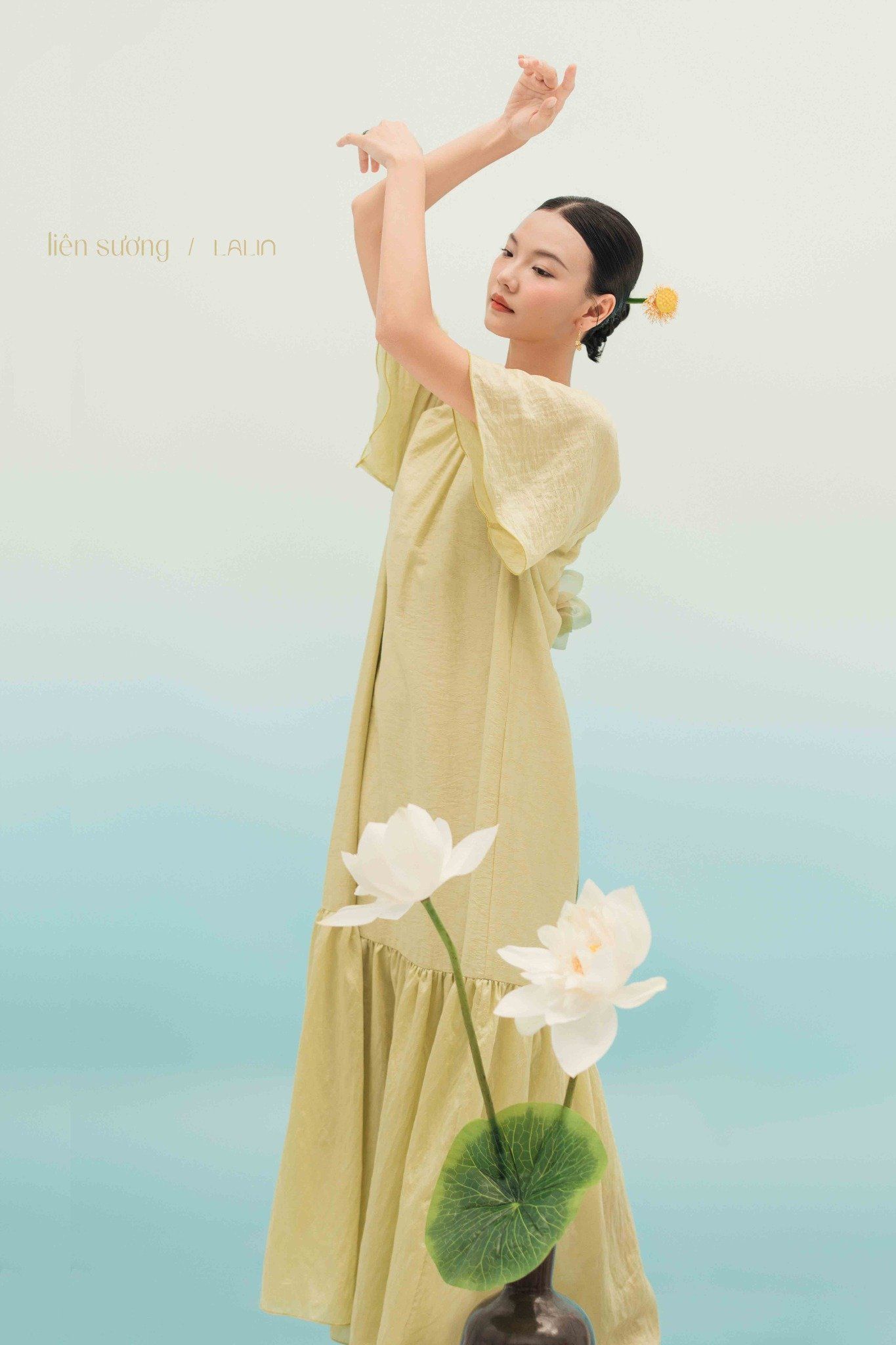 Đầm Tơ Đính Kết Liên Dao