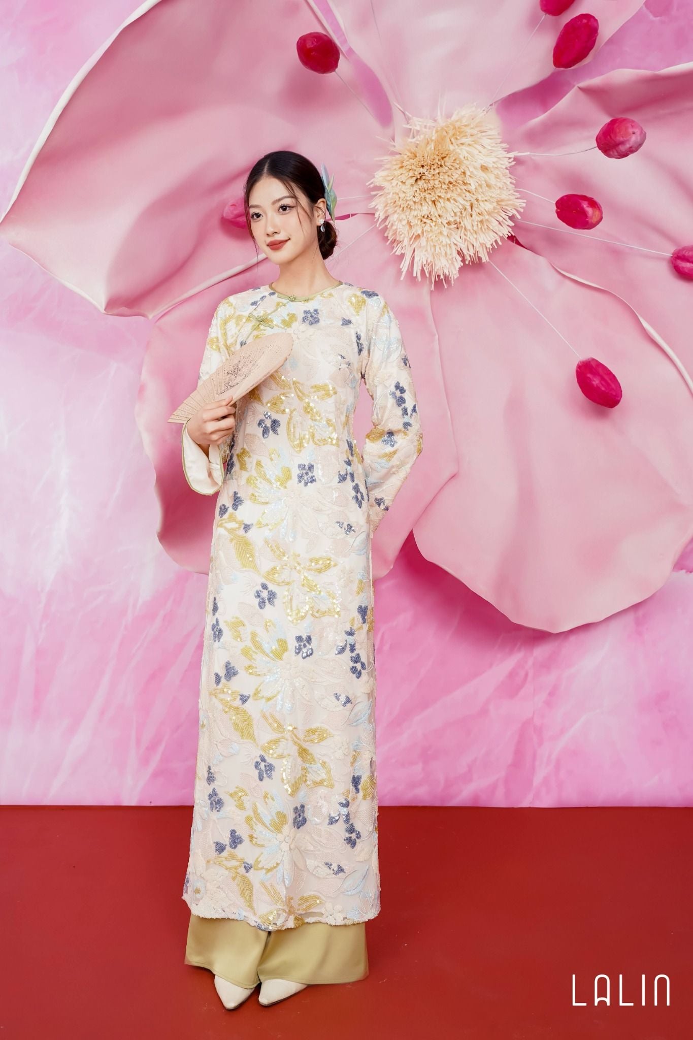 Áo Dài Sequin Ái Ngọc