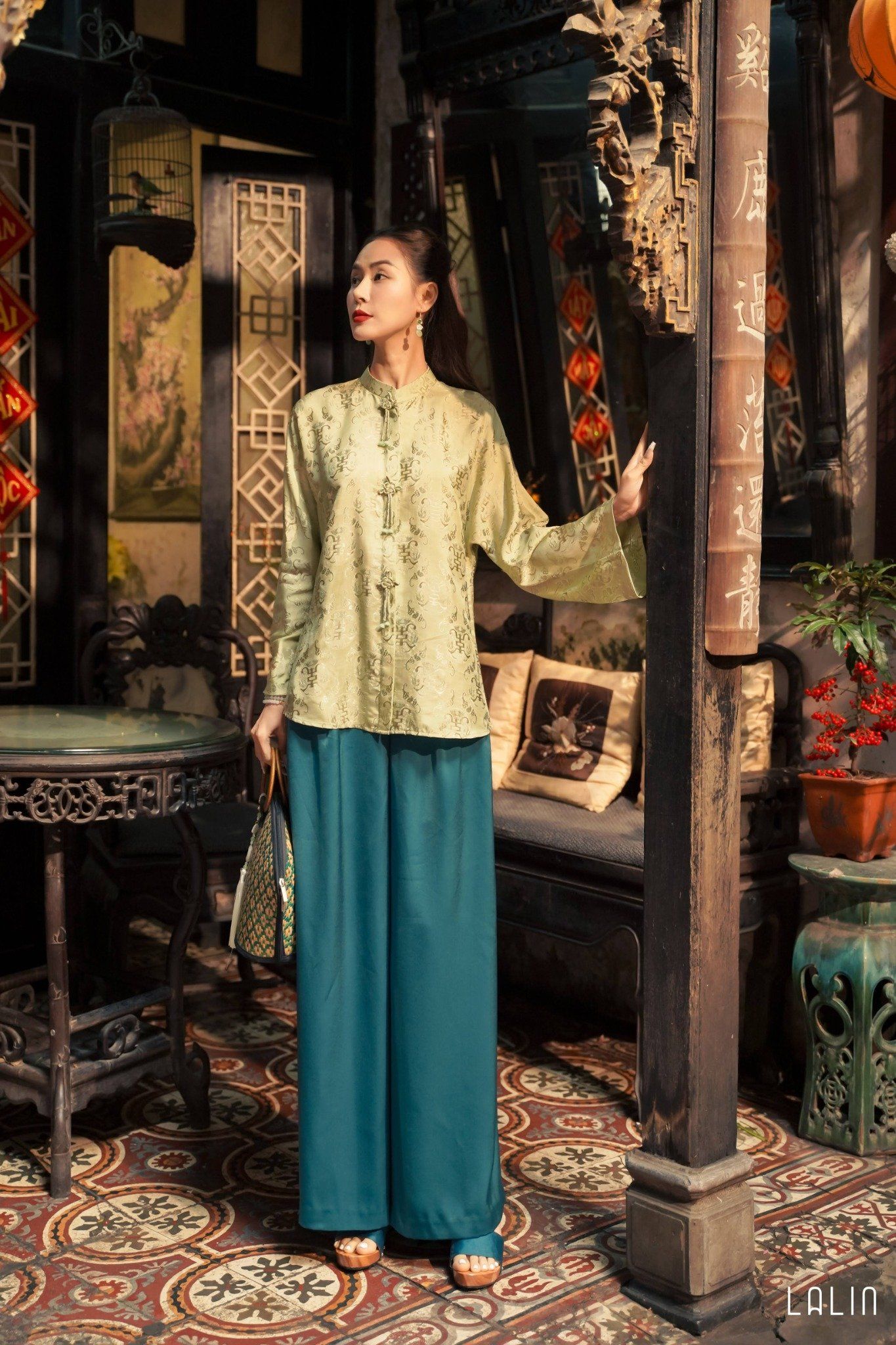 Quần Lụa Thanh Ý