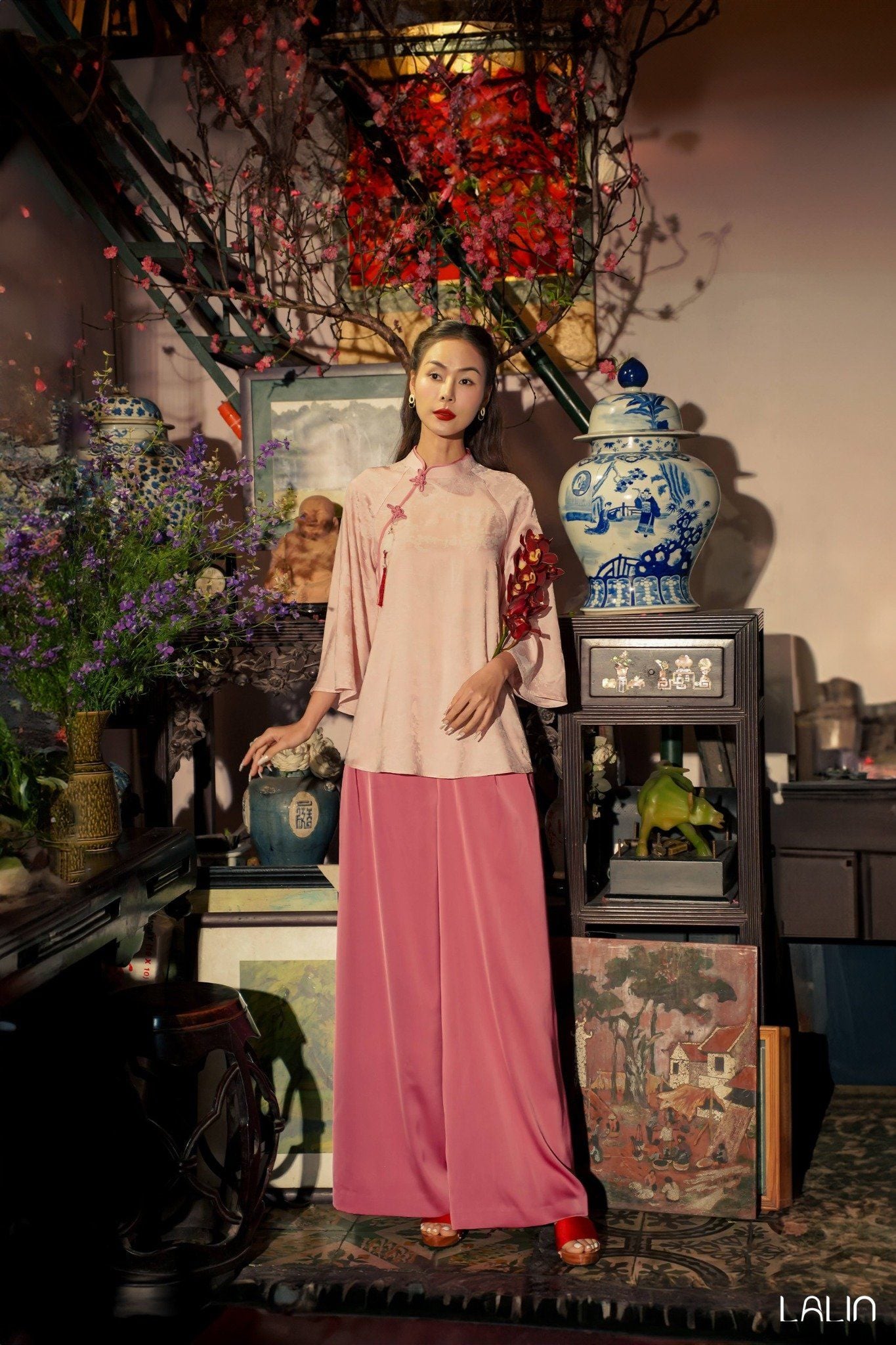 Quần Lụa Thanh Ý