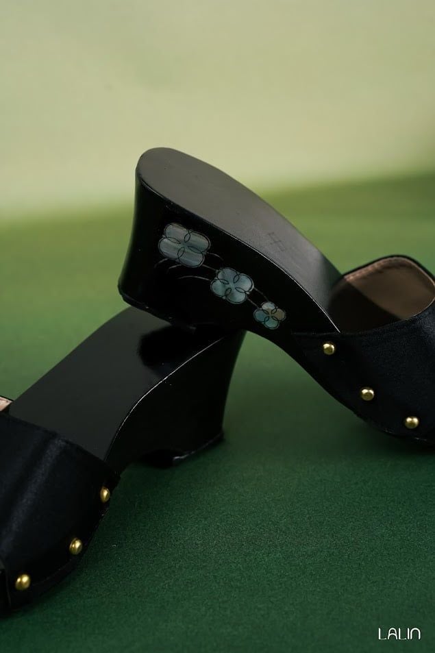 Guốc Mộc Khảm Trai