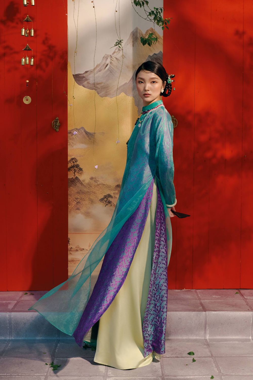 Áo Dài Tơ Khuê Ngọc