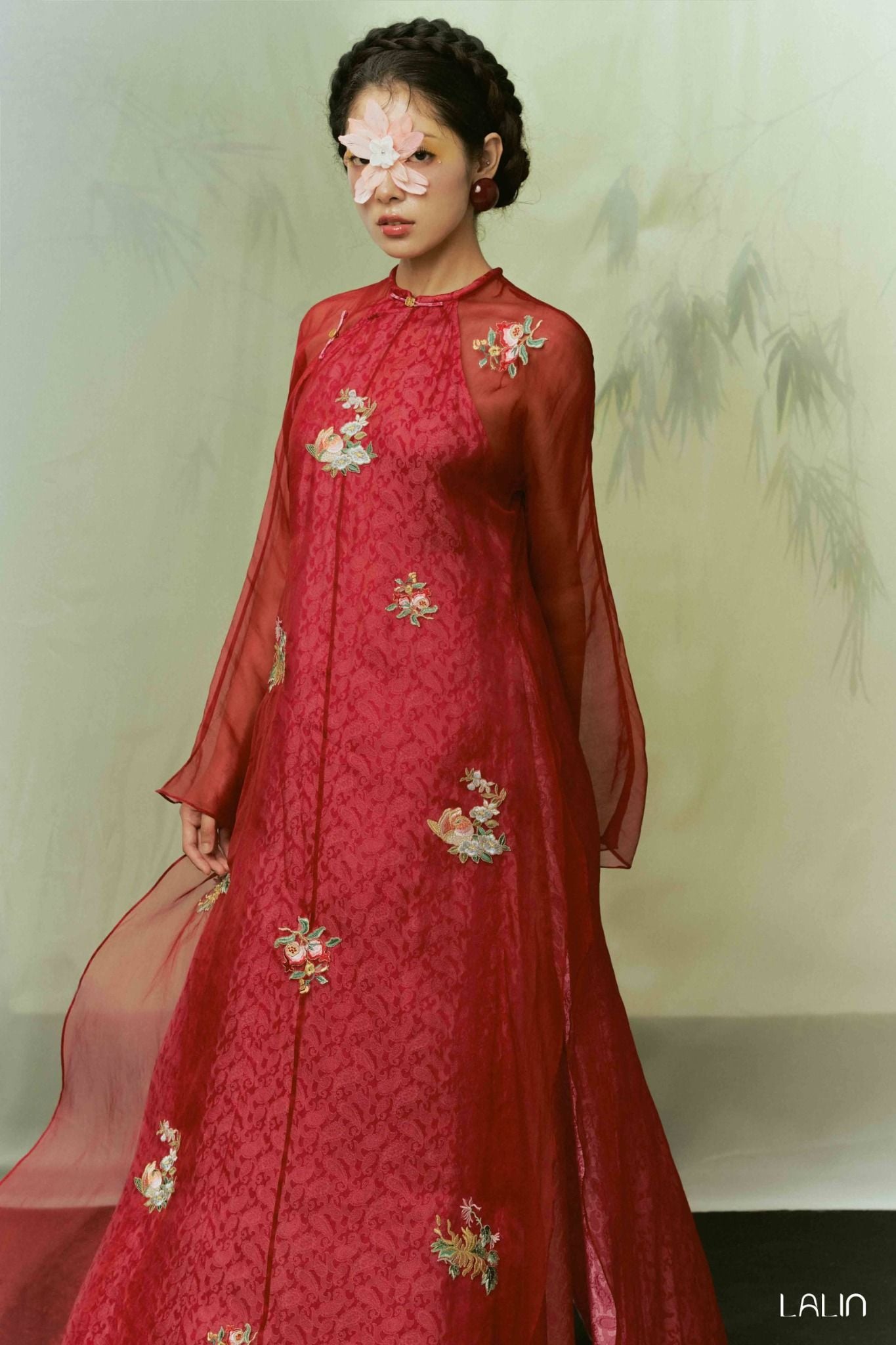 Áo Dài Tơ Tằm Yên Vũ