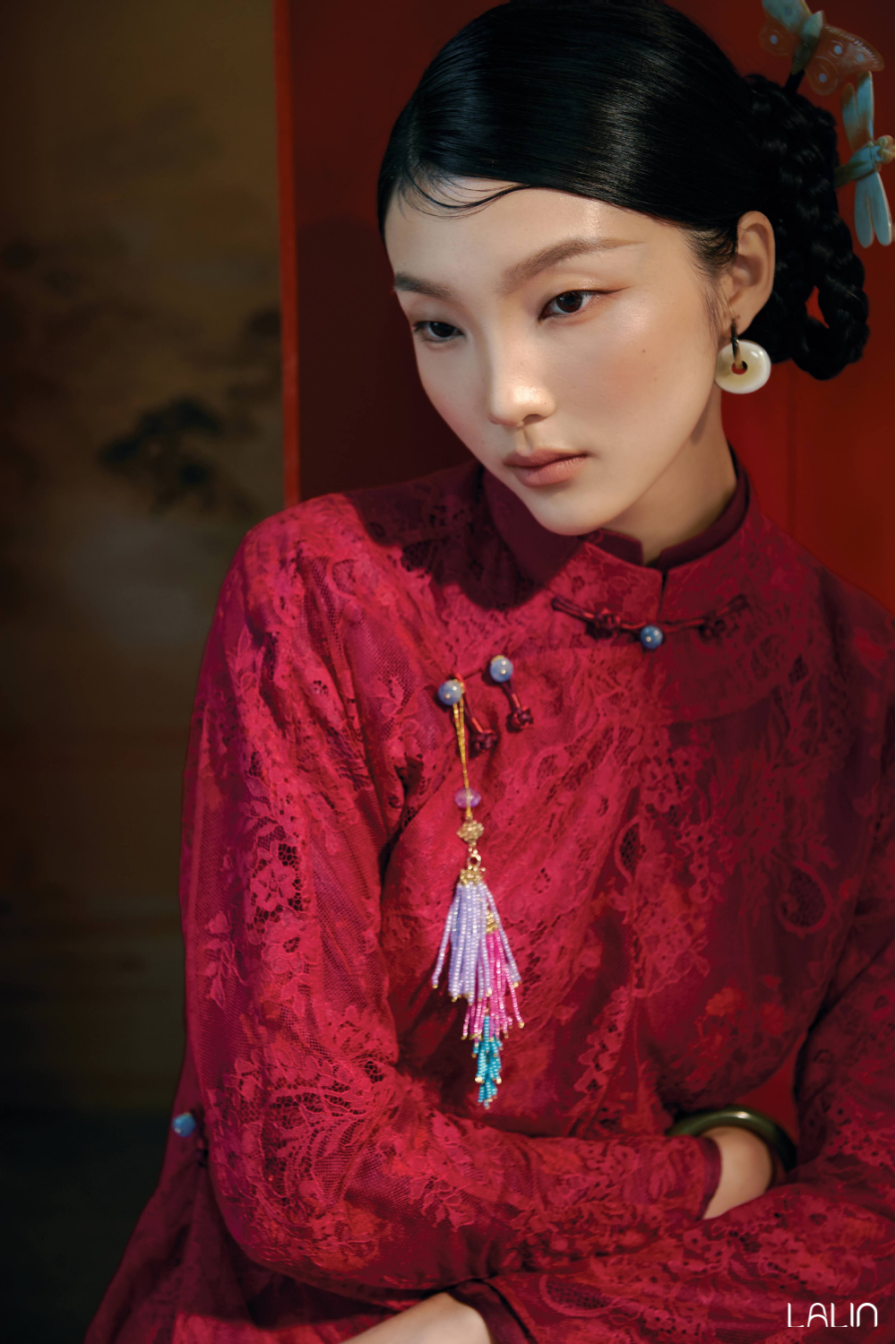 Áo Dài Ren Nhã Khuê