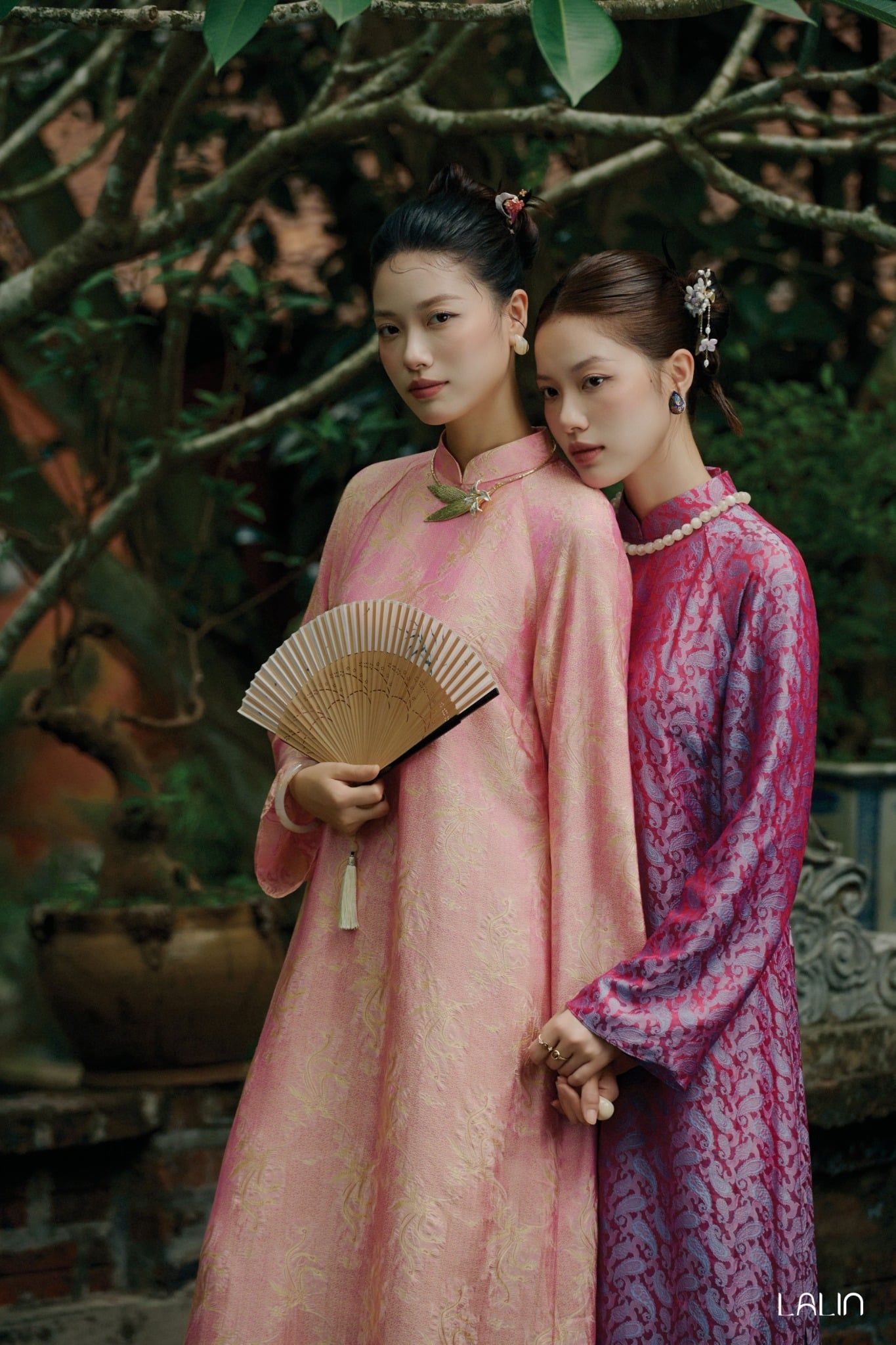 Áo Dài Tơ Tằm Châu Yên