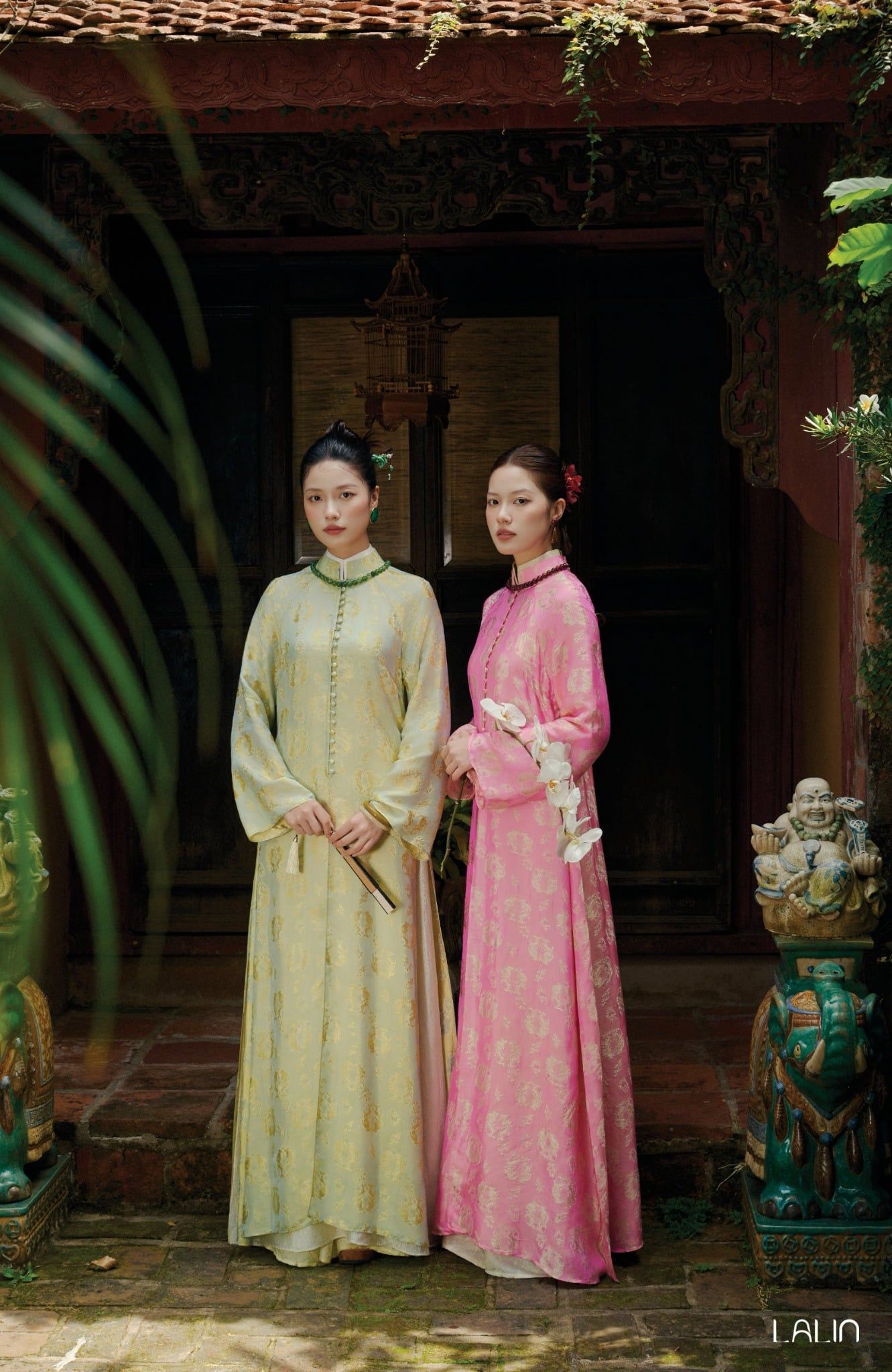 Áo Dài Tơ Tằm Hạ Uyển