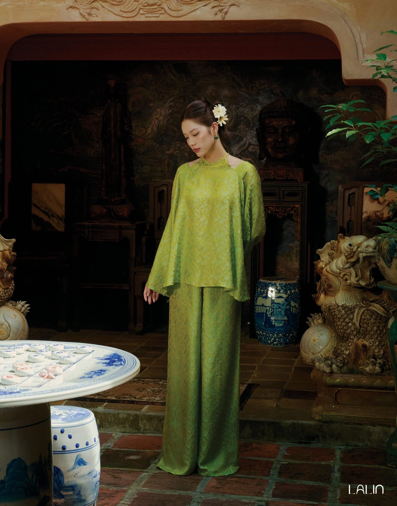 Quần Tơ Tằm Giao Thanh