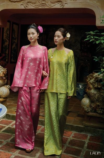  Áo Tơ Tằm Cổ Yếm Hạ Yên 