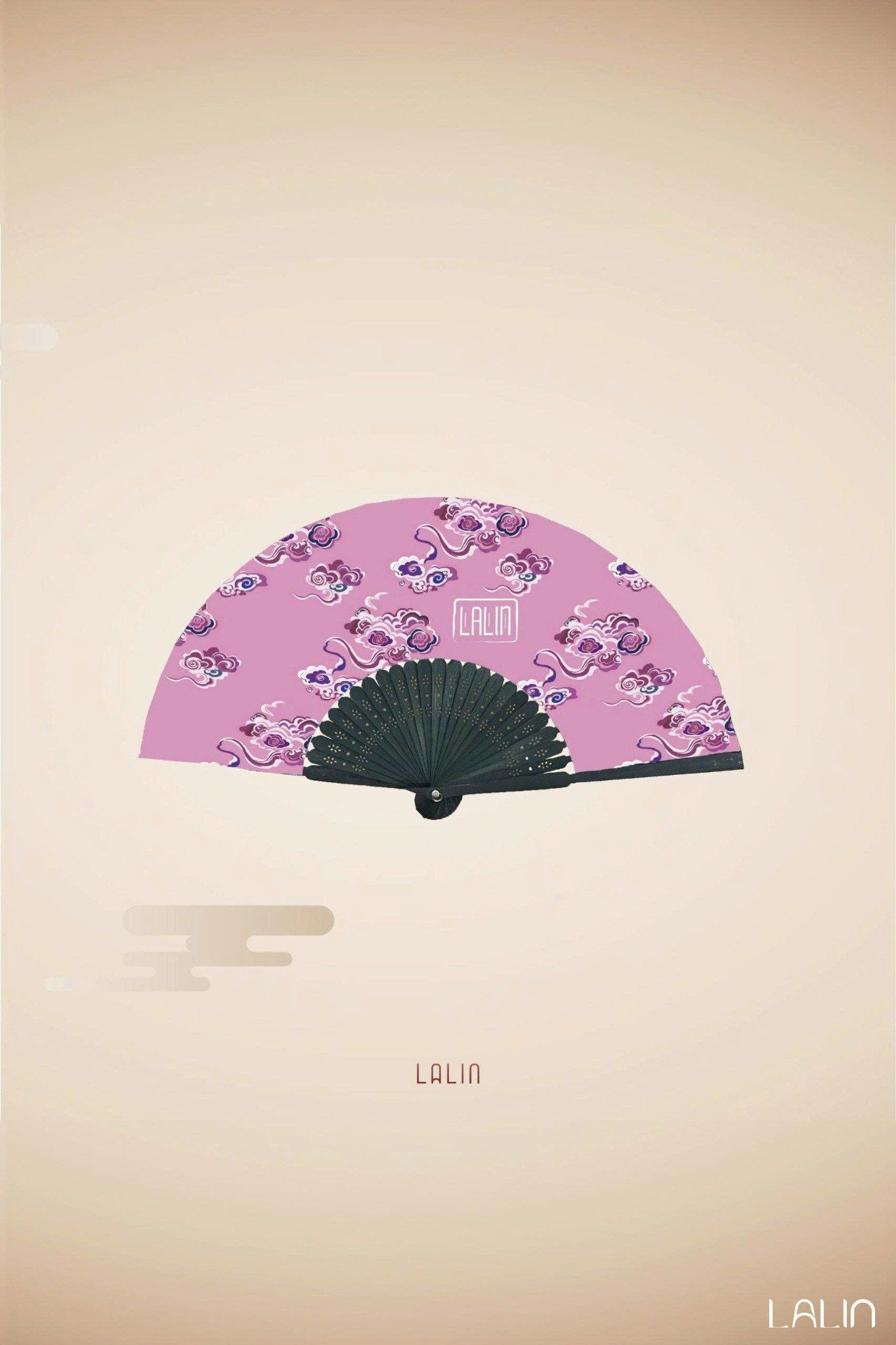 Quạt Lụa Uyển Khanh