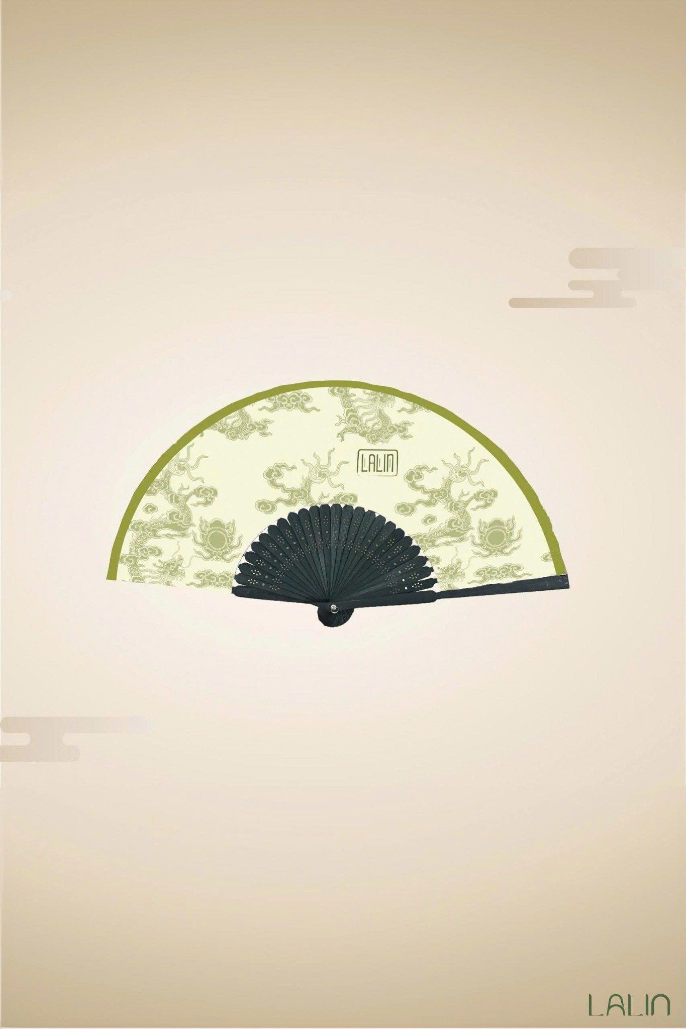 Quạt Lụa Uyển Khanh