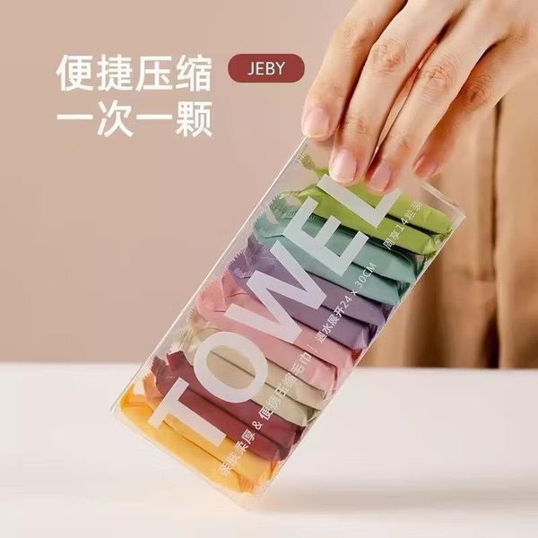 QUÀ TẶNG Khăn Nén Đủ Màu Tiện Lợi Du Lịch (Hộp)