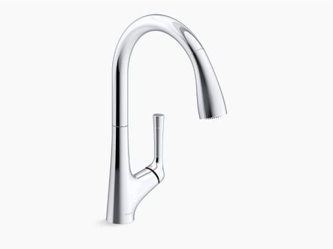 Vòi chậu rửa chén Kohler Malleco K-562T-B4-CP