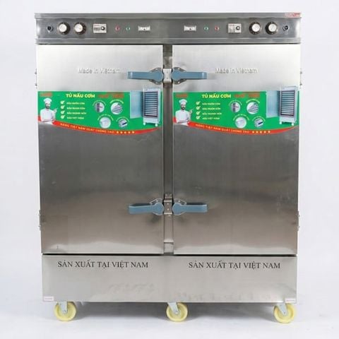 Tủ nấu cơm công nghiệp 24 khay bằng điện Thái Long