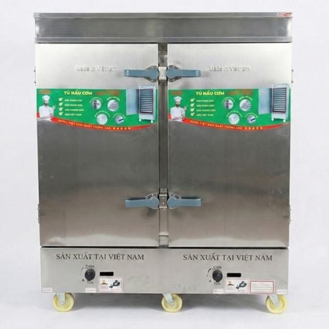 Tủ nấu cơm công nghiệp 24 khay bằng Gas Thái Long