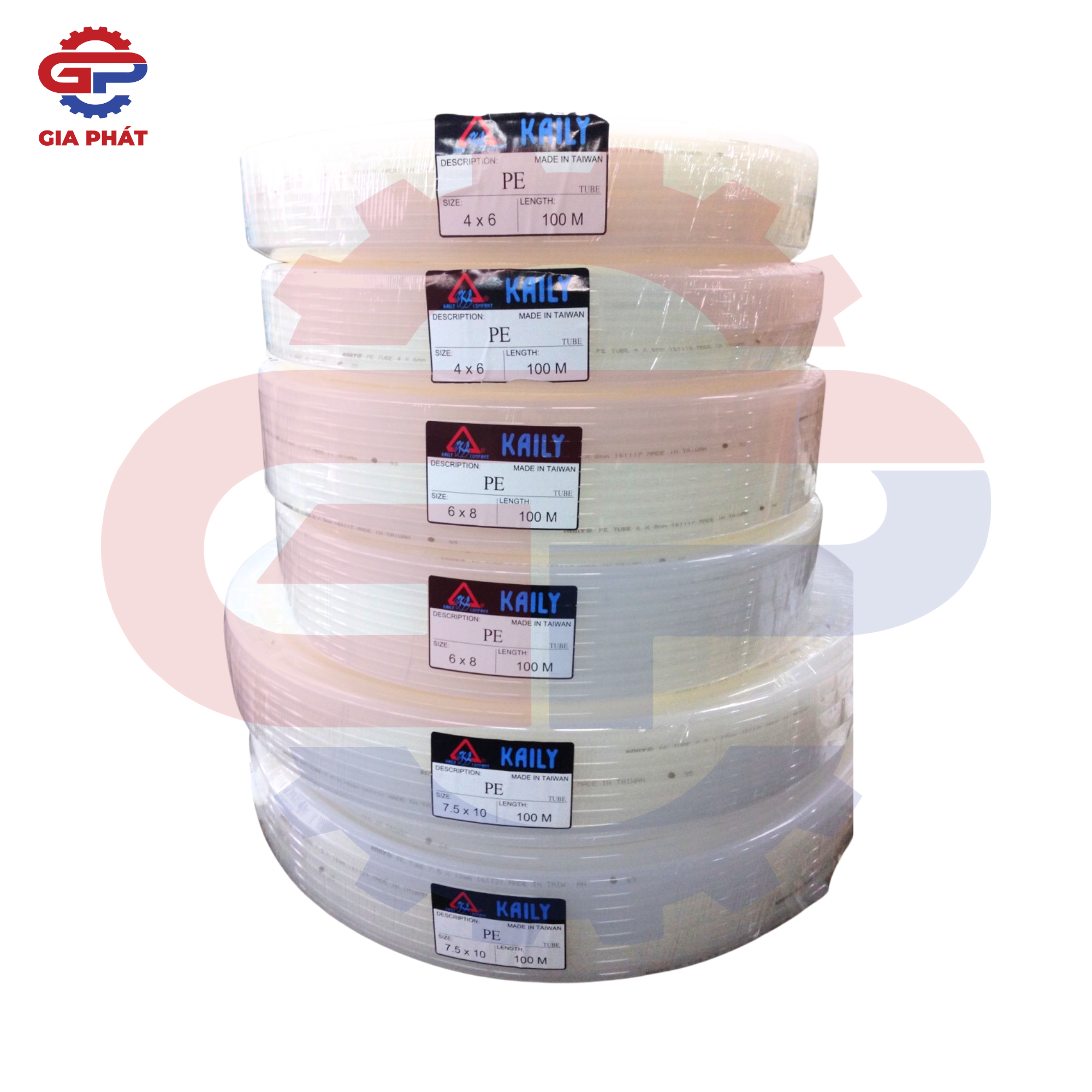 Ống nhựa PE trắng