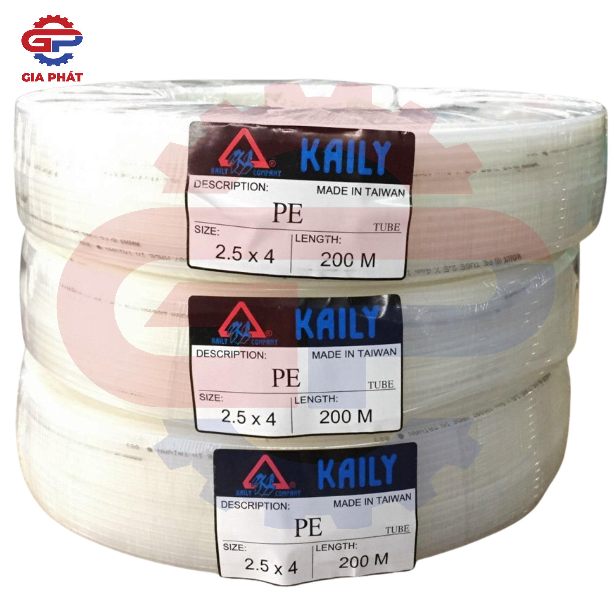 Ống nhựa PE trắng