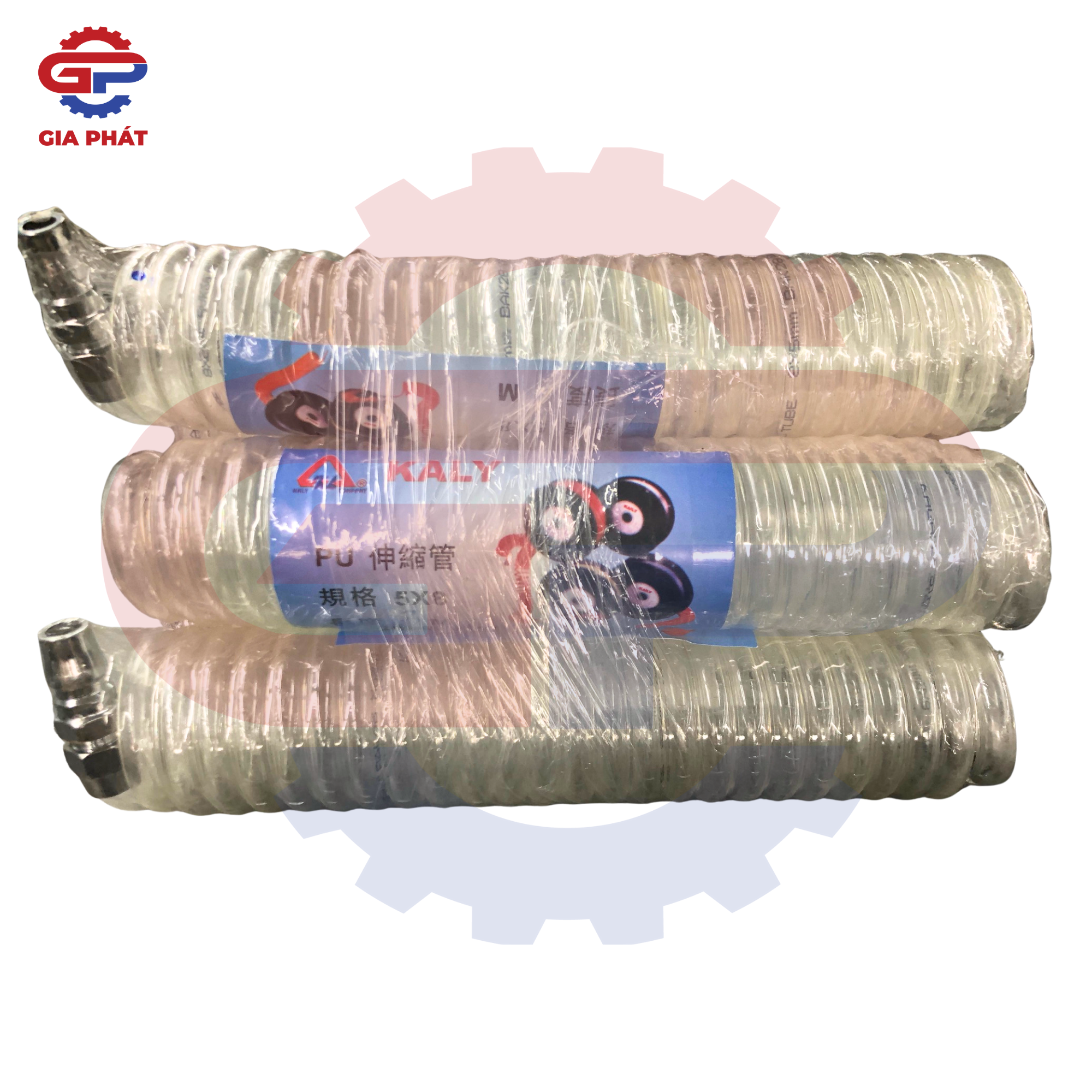 Ống xoắn trắng 5x8mm