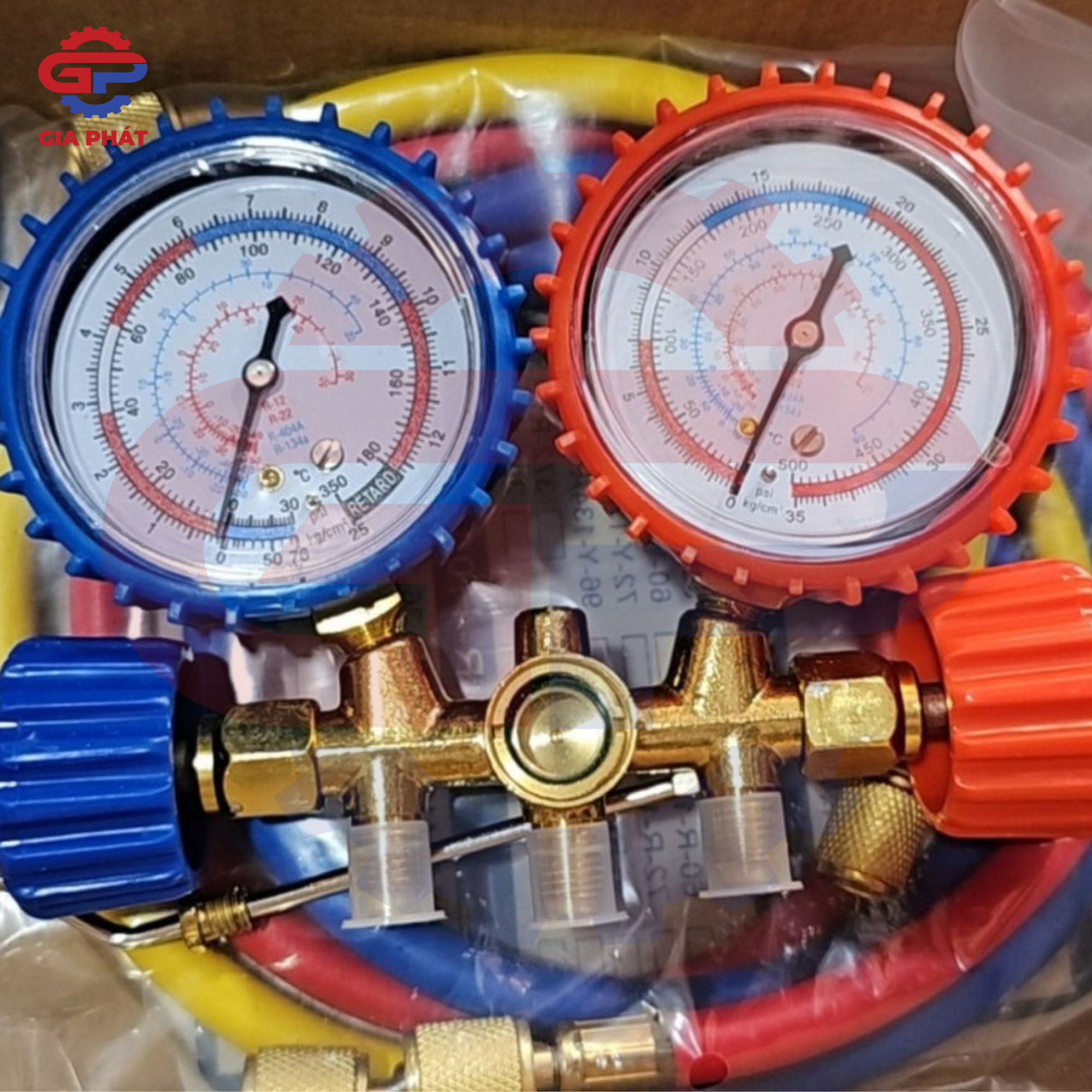 Bộ đồng hồ đo kèm dây sạc gas CT-536G TQ