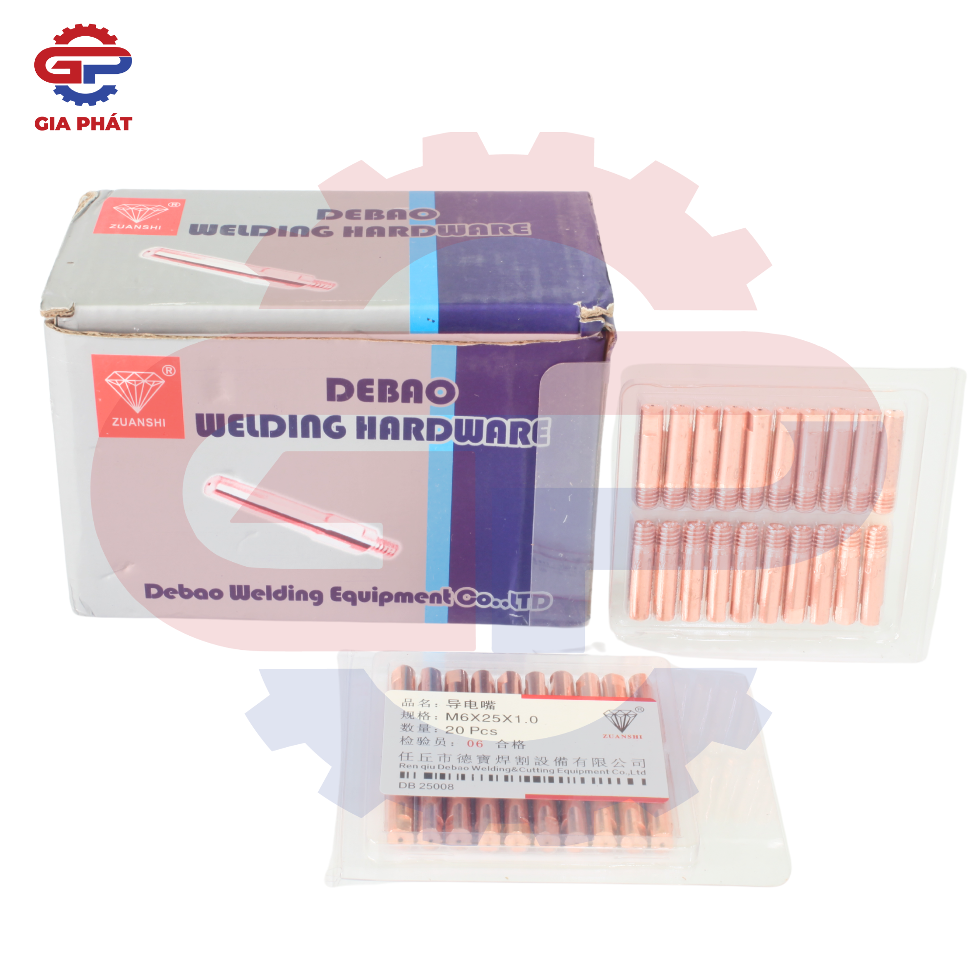 Béc hàn CO2 - vĩ 10, 20 cái