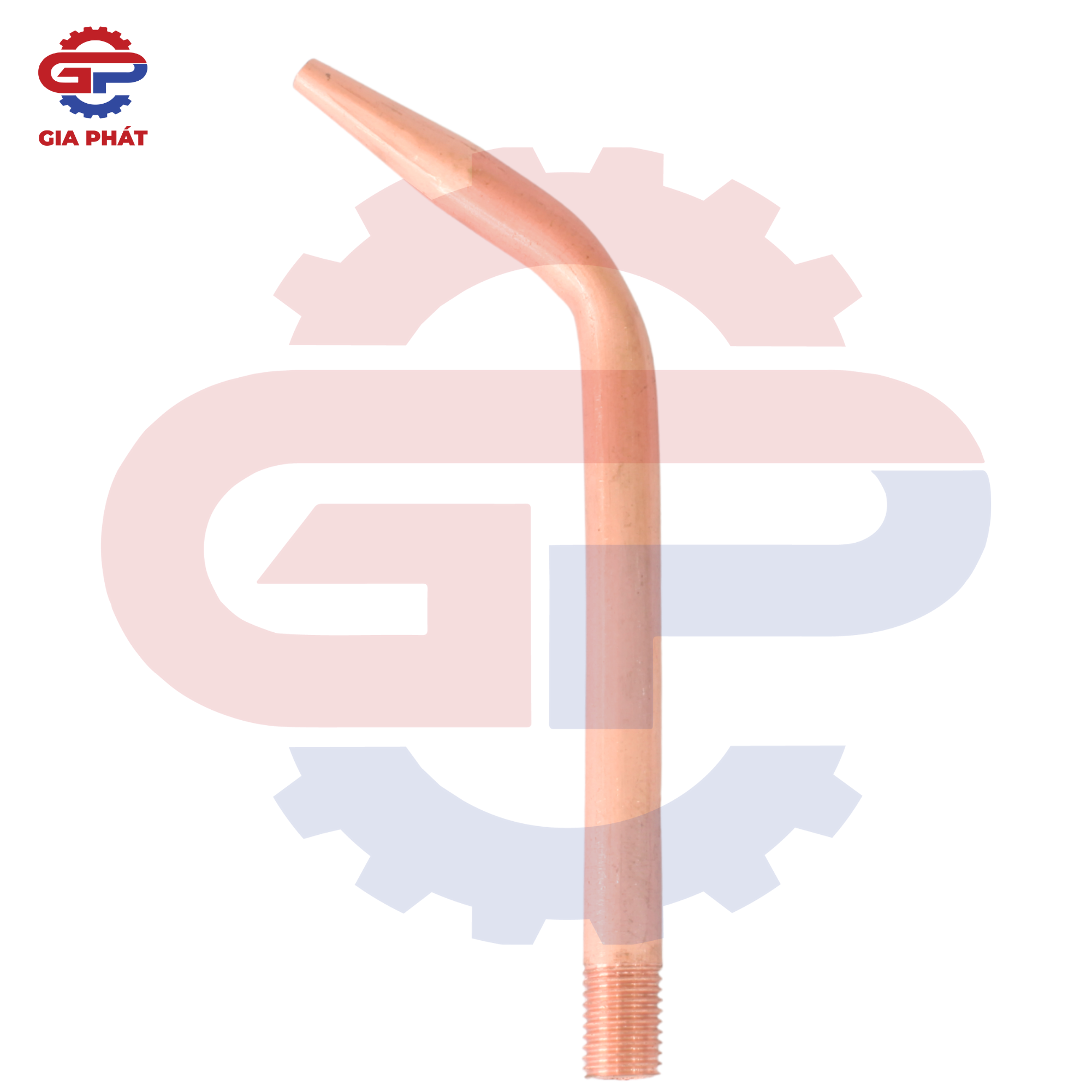 Béc hàn gió đá cong