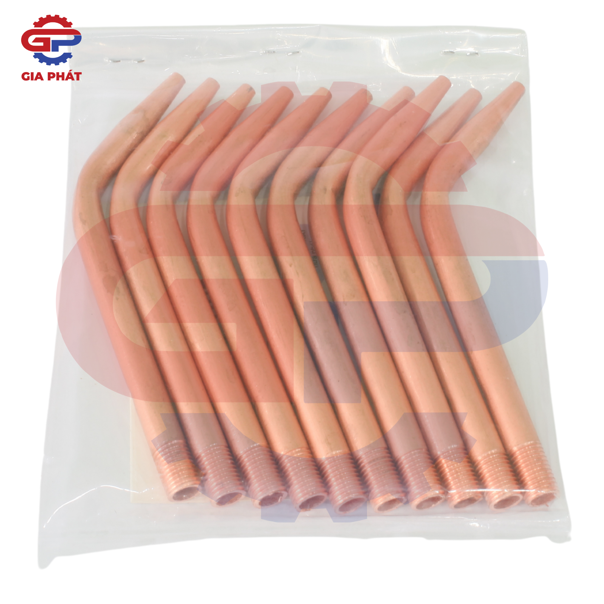 Béc hàn gió đá cong